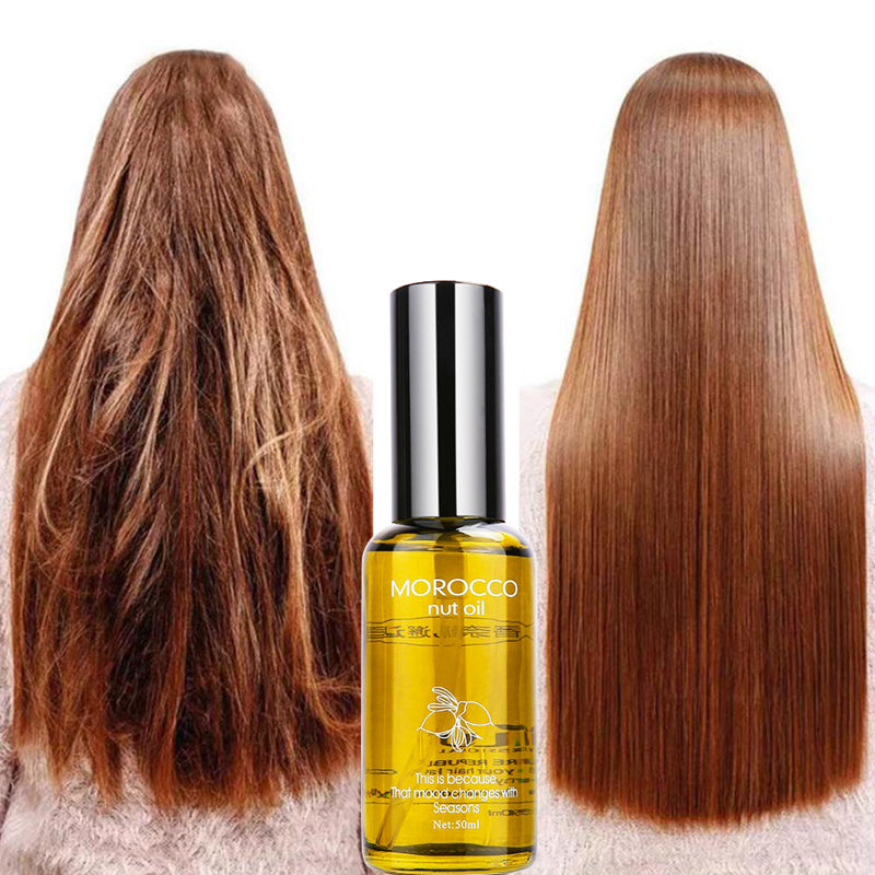 Private label moroccan argan hair oil for dry damaged hair
