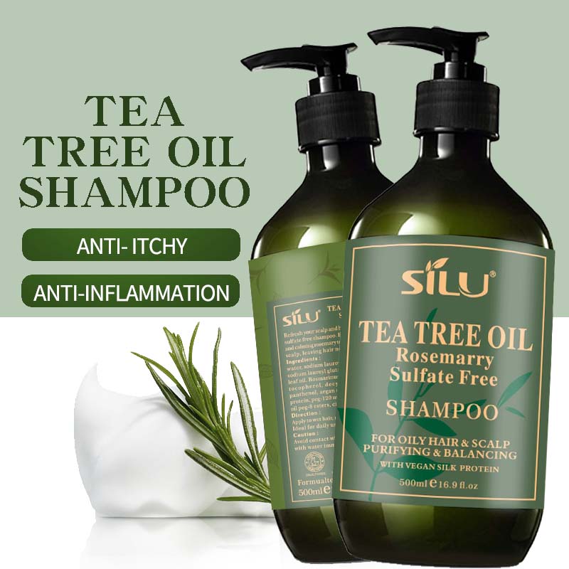 Tea tree shampoo and conditioner for dandruff